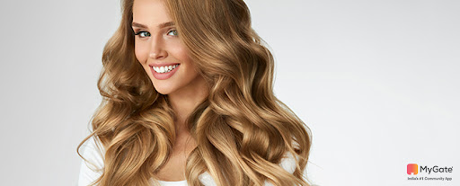 caramel Blonde Hair Color for Indian Skin Tones