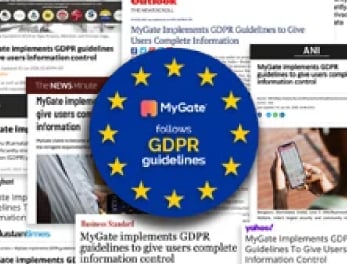 MyGate implements GDPR guidelines to give users information control